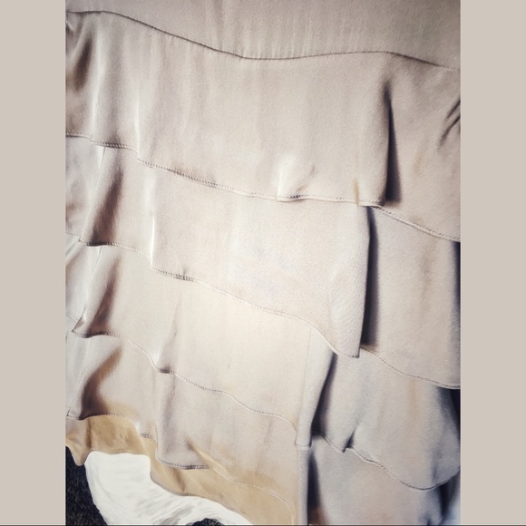 THEORY Tiered Ruffle Tank - Picture 3 of 4